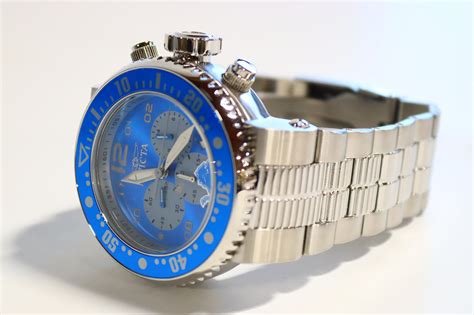 Invicta Nfl Men S Mm Grand Pro Diver Chronograph Detroit Lions Model