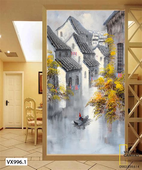 Tuyển Chọn 20 Tranh Phong Cảnh Việt Nam Đẹp Nhất Viet Canvas