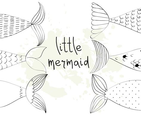 Premium Vector Vector Cute Mermaids