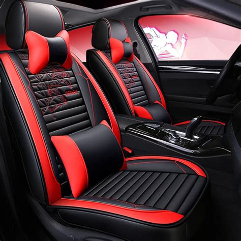 New Universal Leather Auto Car Seat Cover For Audi A6l R8 Q3 Q5 Q7 S4 Rs Quattro A1 A2 A3 A4 A5