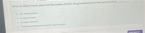 Solved Not Yet AnsweredPoints Out Of 1 00 Flag Chegg