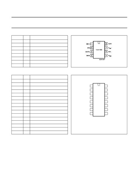 TDA1543 datasheet(4/13 Pages) PHILIPS | Dual 16-bit DAC economy version ...