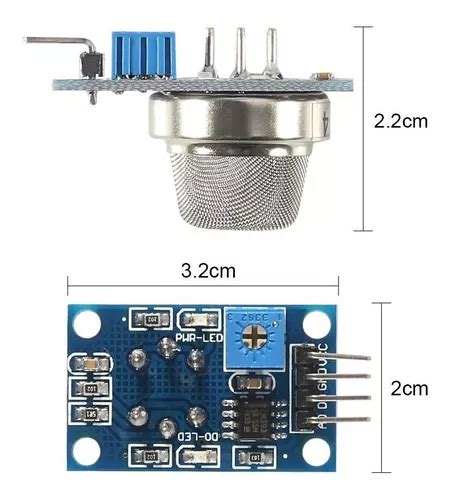 M Dulo Sensor Mq Gas Metano Grupo Electrostore