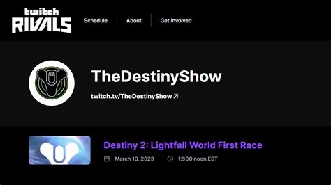 The Destiny Show On Twitter The Destiny Show Is Partnering With