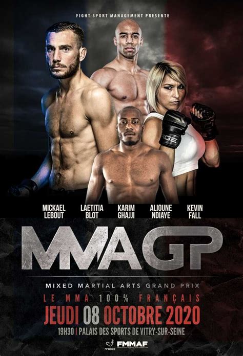 Mma Premiers Combats En France Le Octobre Vitry Sur Seine Le