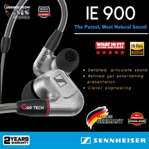 Promo Sennheiser IE 900 / IE900 Flagship In-Ear Monitors / IEM ...