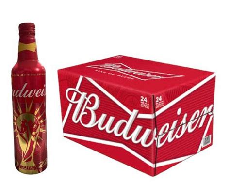 Cerveja Budweiser Garrafa Alum Nio Ml Edi O Copa Caixa