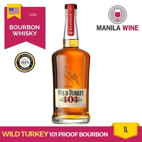 Wild Turkey 101 Proof Bourbon 1l American Whiskey Lazada Ph