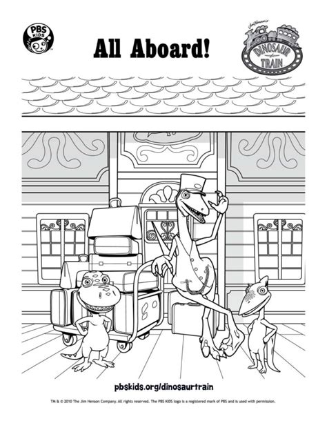 All Aboard Coloring Page | Kids Coloring Pages | PBS KIDS for Parents