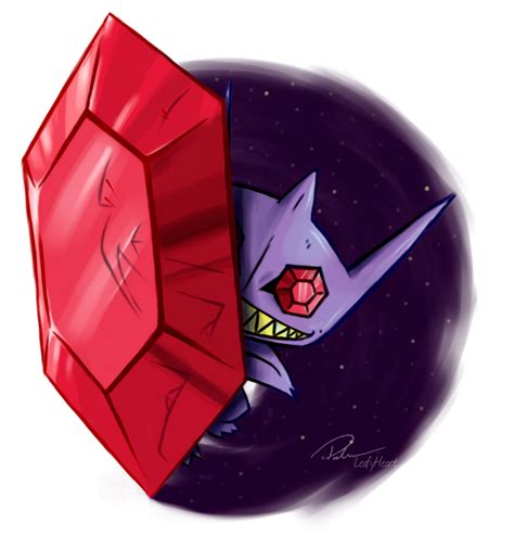 Mega Sableye by LeafyHeart on DeviantArt