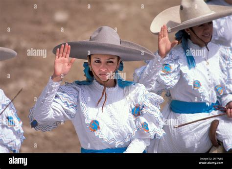 Mexico Jaliscio Gudalajara Charreada Charro Stock Photo Alamy