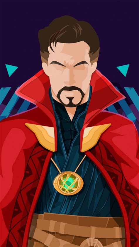 Doctor Strange Neon Wallpapers Wallpaper Cave