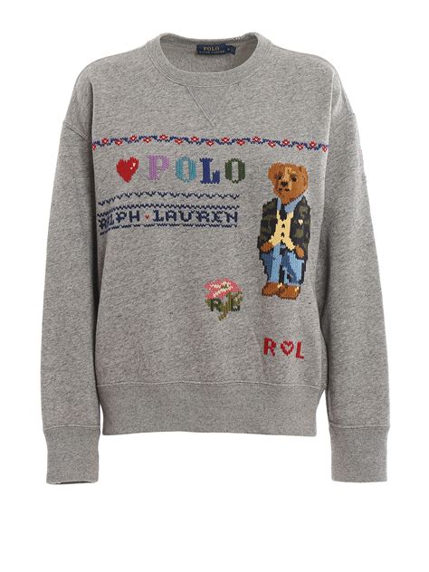 Sweatshirts & Sweaters Polo Ralph Lauren - Polo Bear embroidered ...