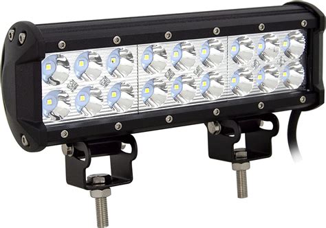 Auxtings Inch W Led Light Bar Spot Beam Lm For Offroad Pick Up