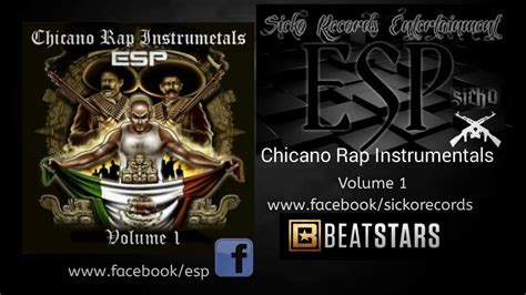 4 CHICANO RAP INSTRUMENTALS VOLUME 1 PURCHASE INFO BELOW YouTube