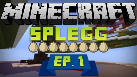 Minecraft Mini Game Splegg Ep 1 YouTube