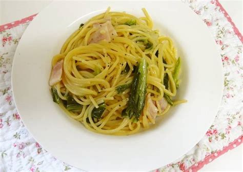 Spring Cabbage Spaghetti Aglio Olio E Peperoncine Made In A Pan Recipe