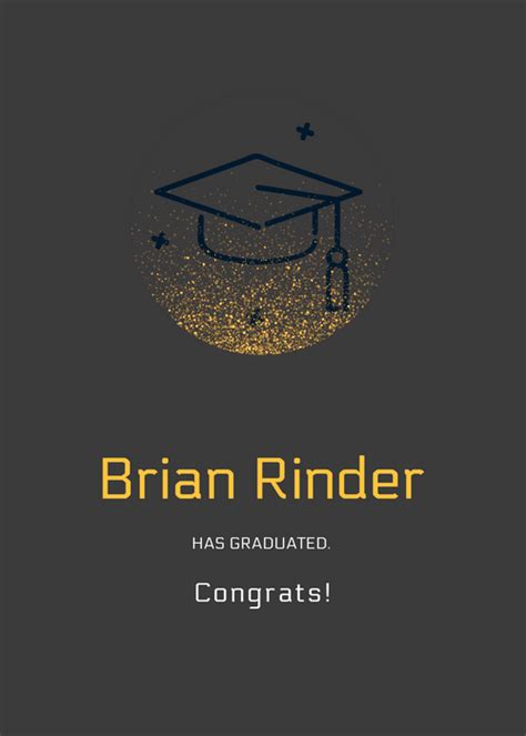 Artist-Made Graduation announcement Design Templates | Shutterstock