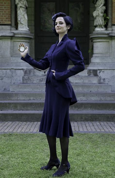 Eva Green as Miss Peregrine in Miss Peregrine’s Home for Peculiar Children. This images gives a ...