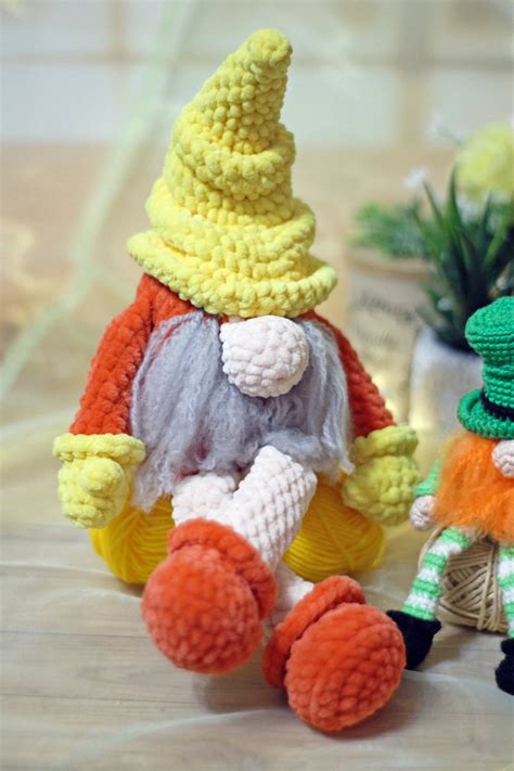 Crochet Set Pattern Gnomes Patterns Amigurumi Pattern Gnome Etsy