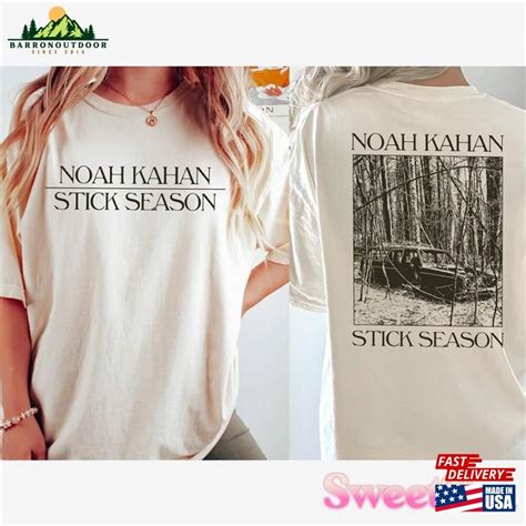 Comfort Color Noah Kahan Stick Season Tour Double Sides Shirt