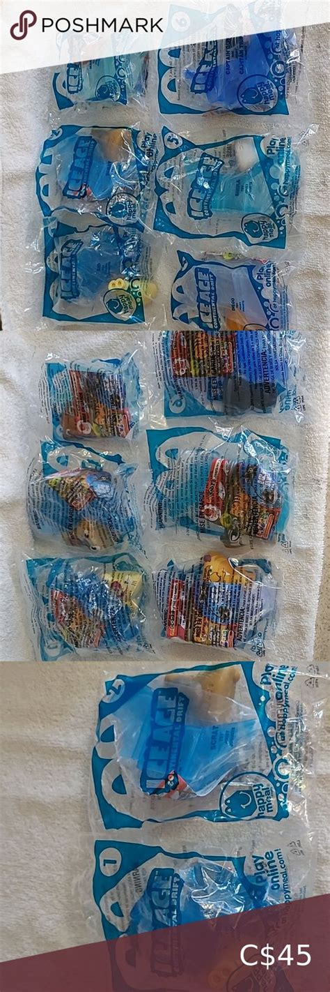 Ice Age Continental McDonald's 2012 Happy Meal Toys # 1-6 Sealed ...