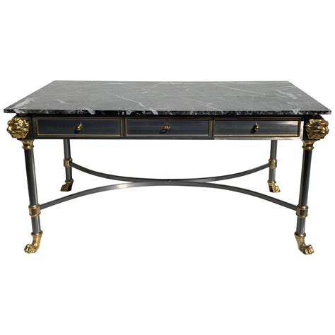 Vintage Steel Desk at 1stDibs