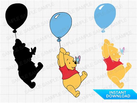 Winnie The Pooh Svg Winnie The Pooh Cut Files Winnie The Pooh Cricut