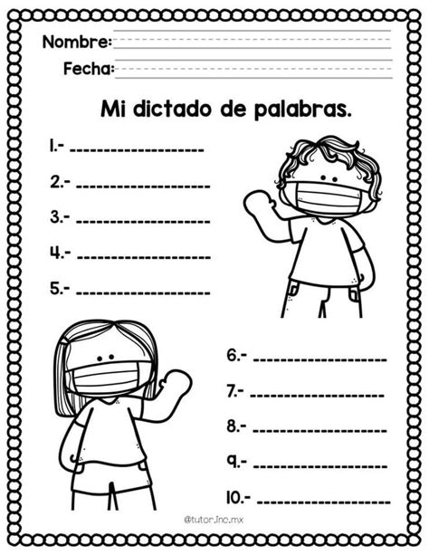 Dictado Dictadosdivertidos Plantillas Templates Teacherlife Materialdidactico Primaria