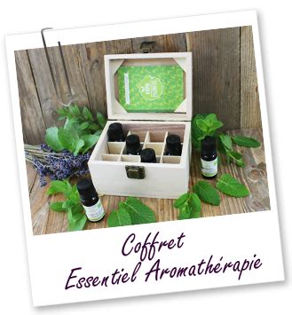 Coffret cadeau Essentiel Aromathérapie Aroma Zone