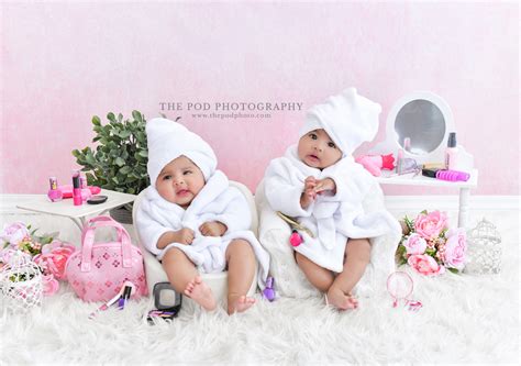 Twin Baby Girl Portrait Session Venice Beach, California - Los Angeles ...