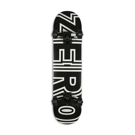 Skate Montado Zero Bold Preto Loja Hip