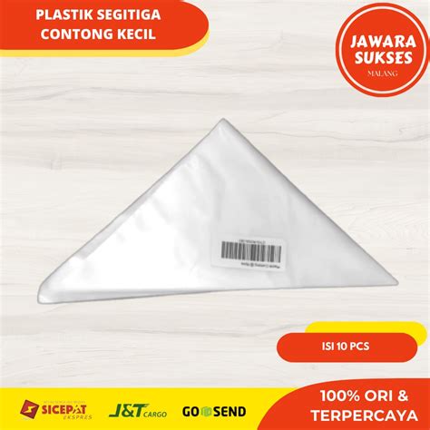 Jual Plastik Segitiga Piping Bag Plastik Contong Kecil Isi 10 Shopee