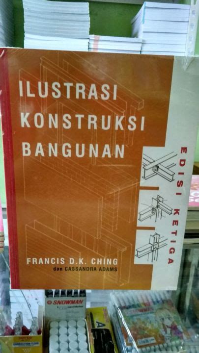 ORIGINAL ILUSTRASI KONSTRUKSI BANGUNAN EDISI KETIGA ERLANGGA Lazada