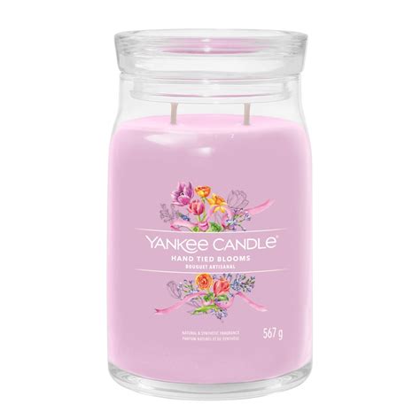 Yankee Candle Duftkerze Im Glas Gro Hand Tied Blooms