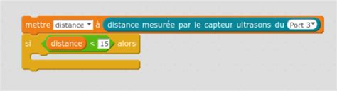 Programmer un capteur ultrasons La Technologie en troisième