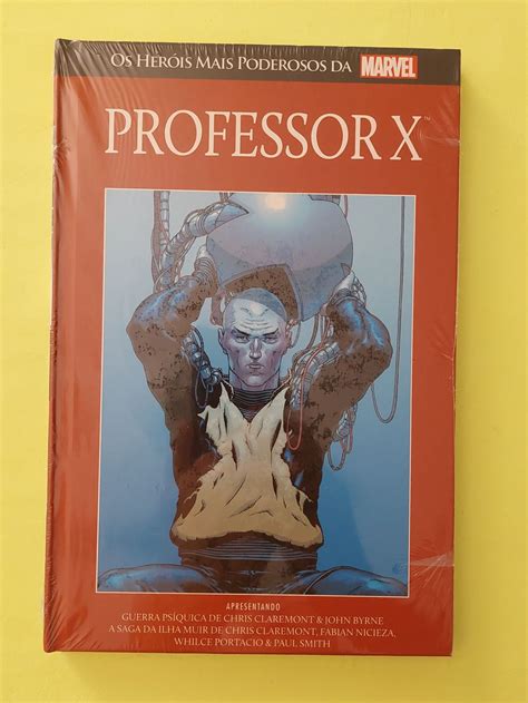 Professor X Edi O De Luxo Em Capa Dura Livro Marvel Salvat Nunca