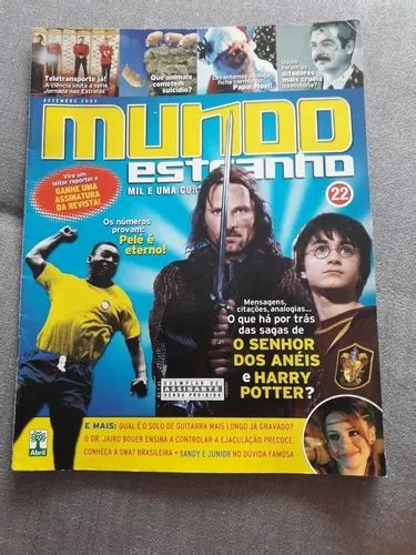 Revista Mundo Estranho Pel Sandy E J Nior Harry Potter Mercadolivre