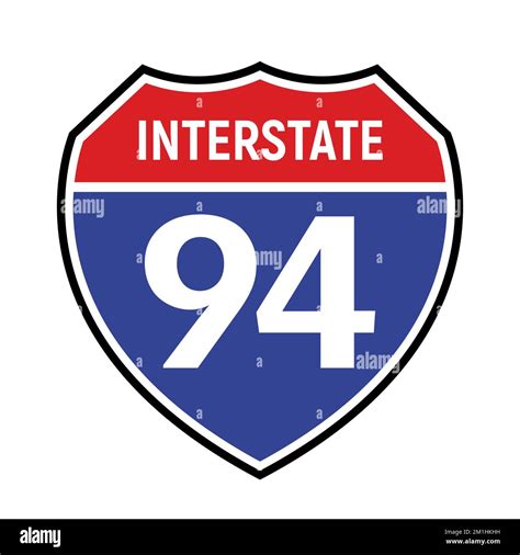 Interstate 94 Stock Vector Images Alamy