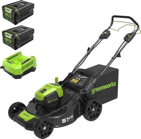 Greenworks Pro 80V 51cm Brushless Tondeuse à Gazon sans Fil