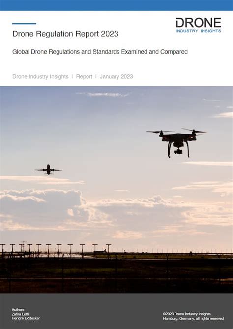 Commercial Drone Regulation Report Droneii