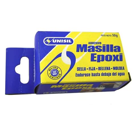 Epoxi Masilla C 50gr Unisil GP Hogar Y Taller