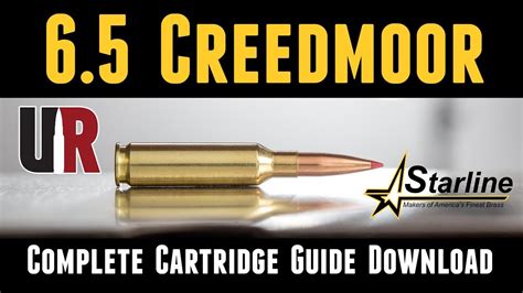 Free Complete 6 5 Creedmoor Cartridge Guide From Starline Youtube