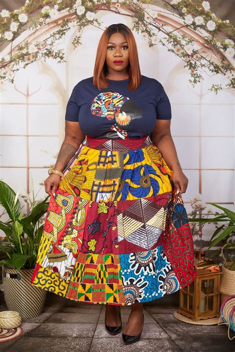 African Fashion African Clothing African Print Skirt Cumo London