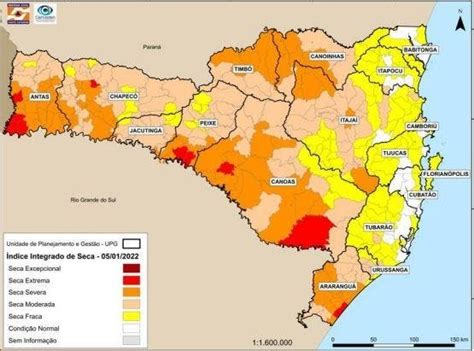 Estiagem Em SC Deixa 80 Cidades Em Extrema E Severa Seca WH3