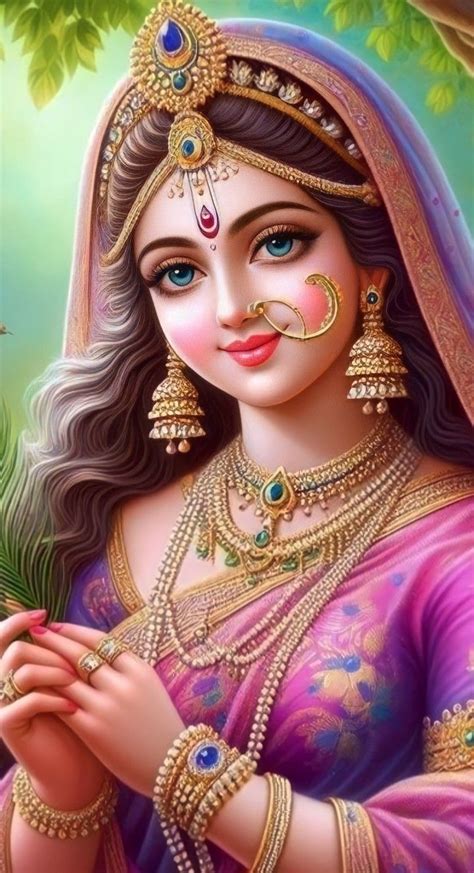 Pin By Kavithamadathil On Gods In Devi Images Hd Radha Rani