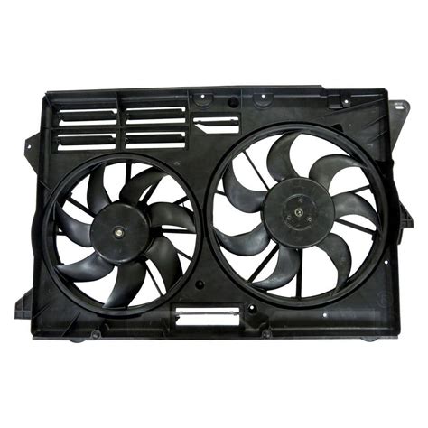 TYC Dual Radiator And Condenser Fan Assembly 2016 2019 Ford Explorer 2