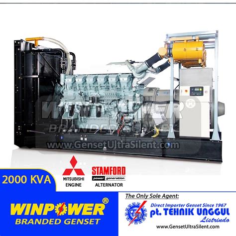 Genset Mitsubishi Archives Jual Genset Jakarta Silent Perkins