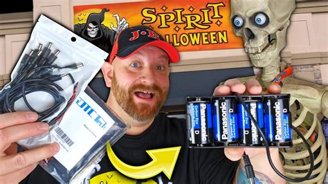 How To Make A Battery Pack Adapter For Your Spirit Halloween