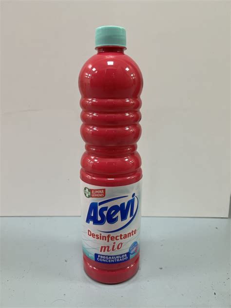 Asevi Floor Cleaner Concentrated Disinfectant 1L Pink Mio Purity